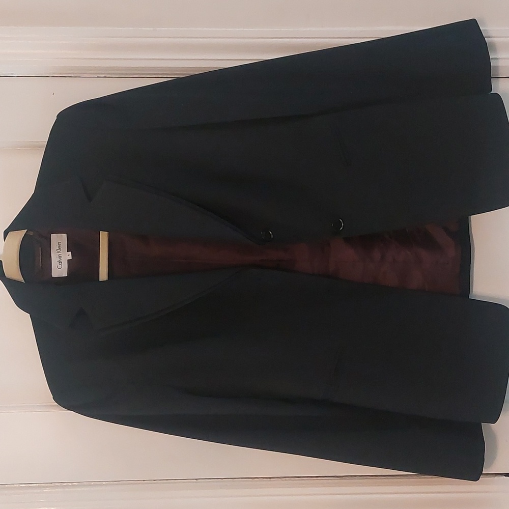 Calvin Klein size 4 Black blazer